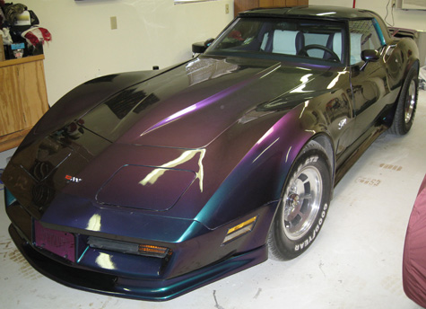 1982 custom Vette paint from www.autobodyunlimitedinc.com
